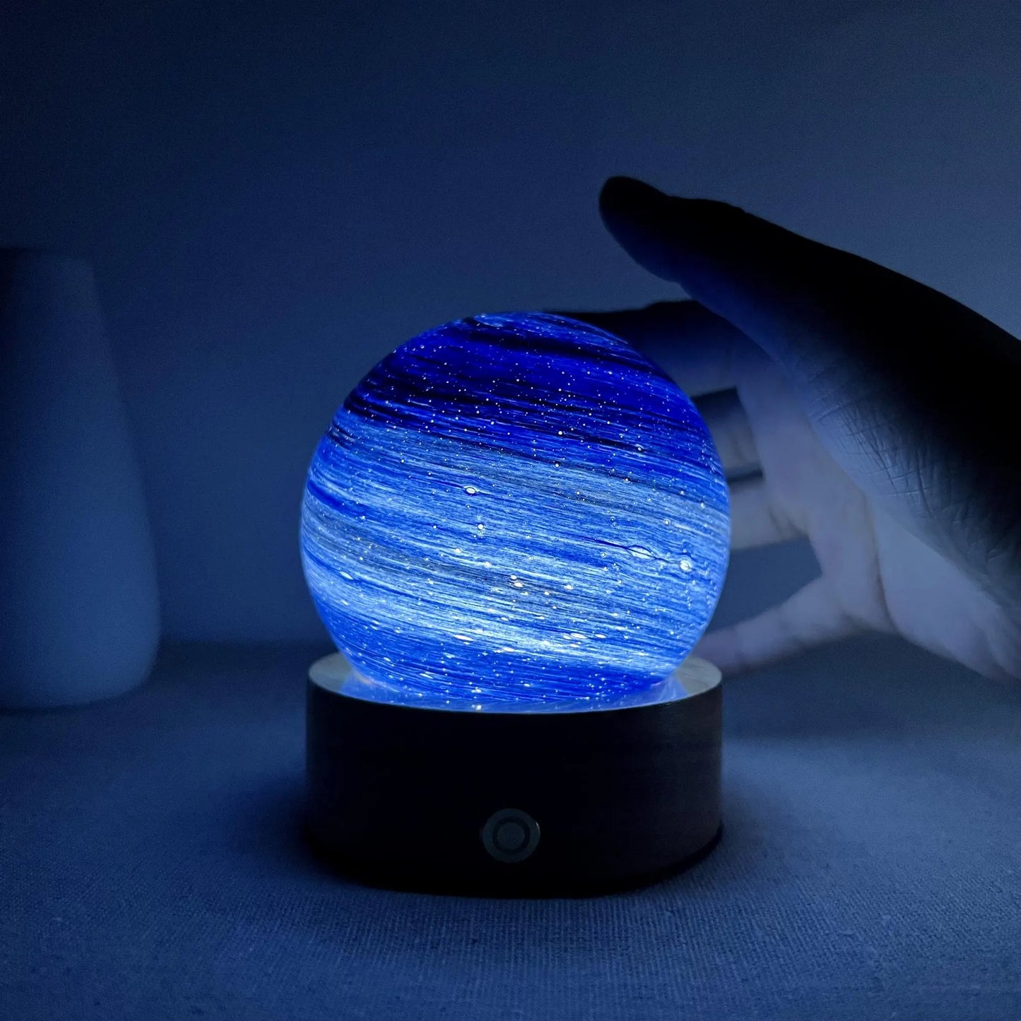 Custom Planet Night Light, Milky Way Night Lamp, Galaxy Desk Lamp, Space Ball Lighting, Astronomy Christmas Gift, Nebula Sphere Bedside Lamp
