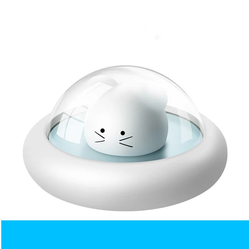 USB Bedside Lamp with LED Night Light for Smart Homes