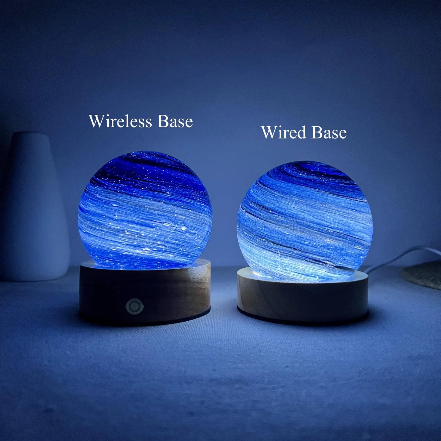 Custom Planet Night Light, Milky Way Night Lamp, Galaxy Desk Lamp, Space Ball Lighting, Astronomy Christmas Gift, Nebula Sphere Bedside Lamp